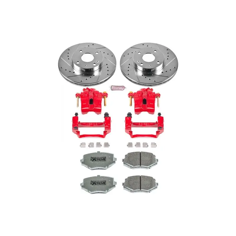 Power Stop 94-97 Mazda Miata Front Z26 Street Warrior Brake Kit w/Calipers (PSBKC793-26)