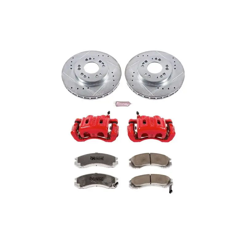 Power Stop 94-97 Eagle Talon Front Z26 Street Warrior Brake Kit w/Calipers (PSBKC798A-26)