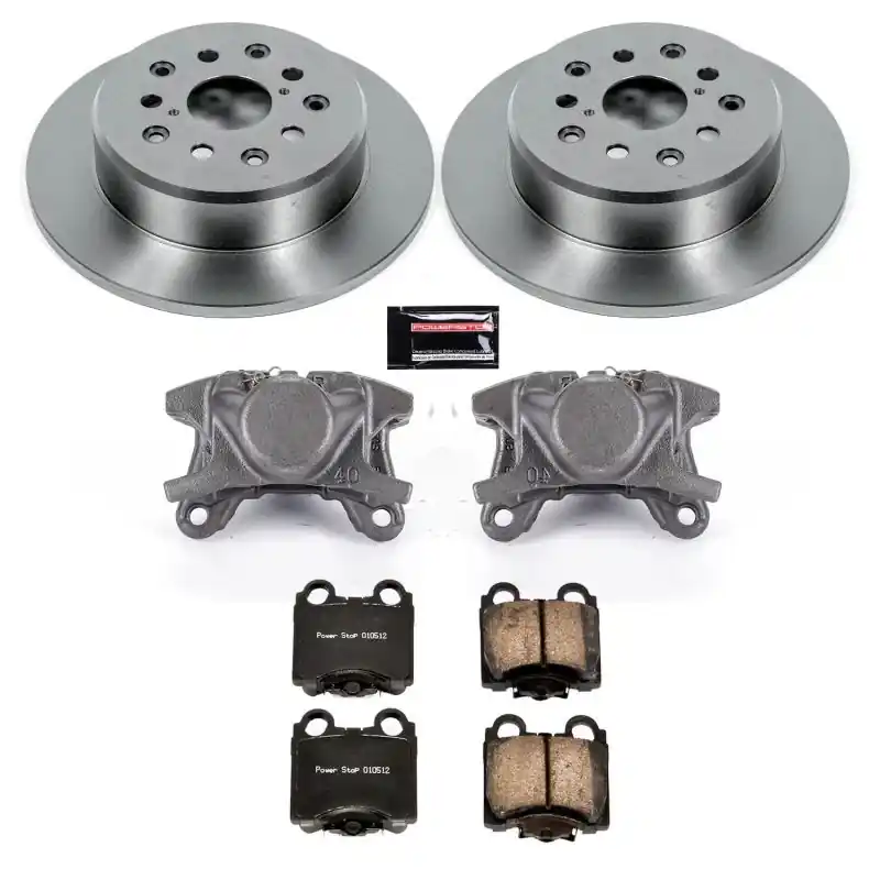 Power Stop 01-05 Lexus IS300 Rear Autospecialty Brake Kit w/Calipers (PSBKCOE1149A)