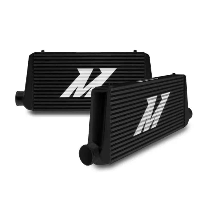 Mishimoto Universal Black S Line Intercooler Overall Size: 31x12x3 Core Size: 23x12x3 Inlet / Outlet (MISMMINT-USB)