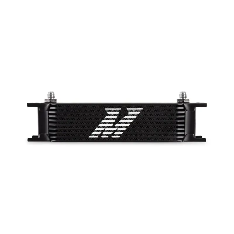 Mishimoto Universal - 6AN 10 Row Oil Cooler - Black (MISMMOC-10-6BK)