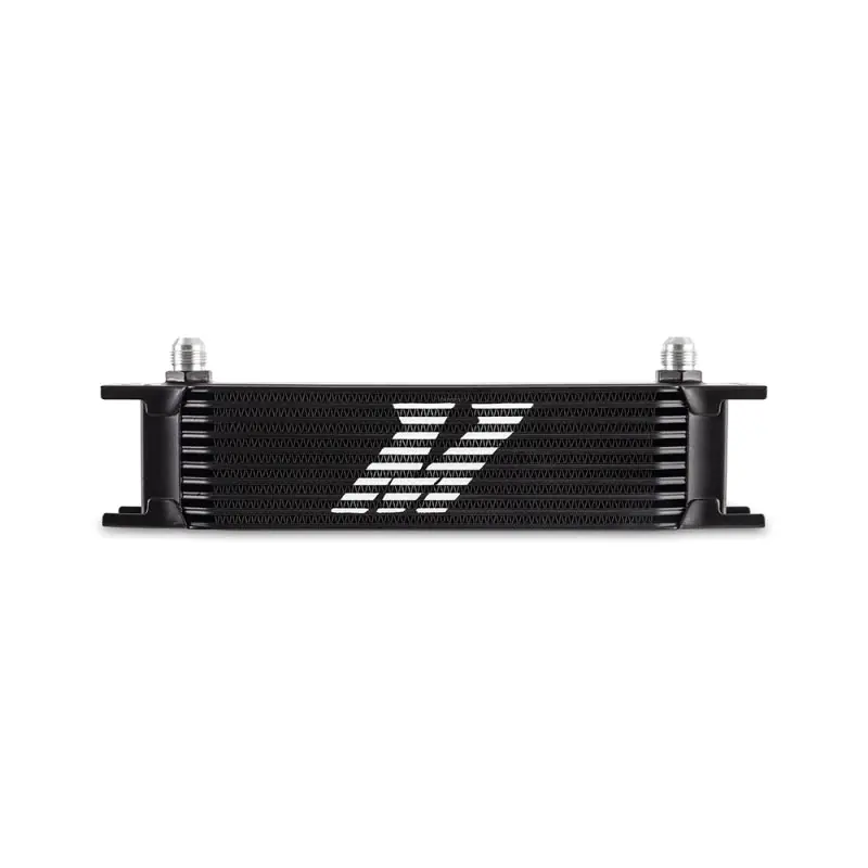 Mishimoto Universal -8AN 10 Row Oil Cooler - Black (MISMMOC-10-8BK)