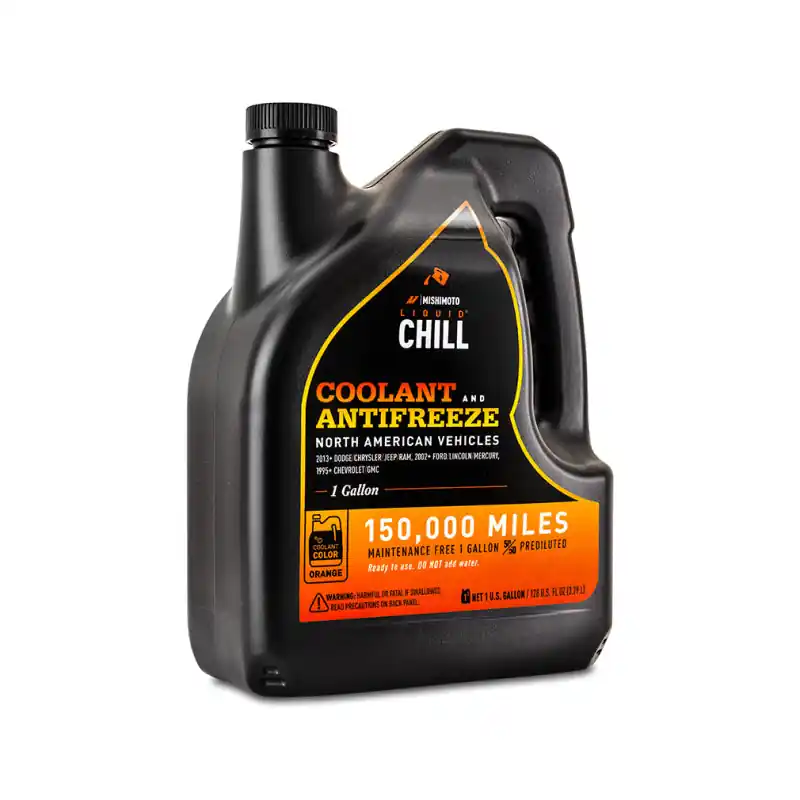 Mishimoto Liquid Chill EG Coolant, North American Vehicles, Orange (MISMMRA-LC-EG-OR)