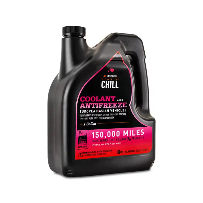 Mishimoto Liquid Chill EG Coolant, European/Asian Vehicles, Pink/Red (MISMMRA-LC-EG-PK)
