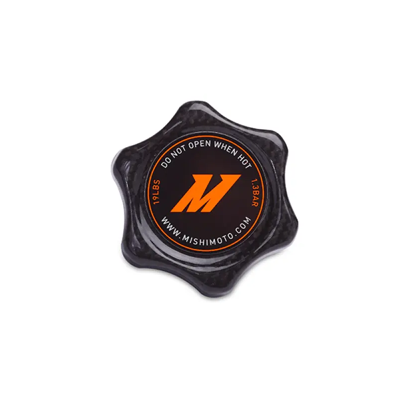 Mishimoto 1.3 Bar Rated Carbon Fiber Radiator Cap Small Import (MISMMRC-13-SMCF)