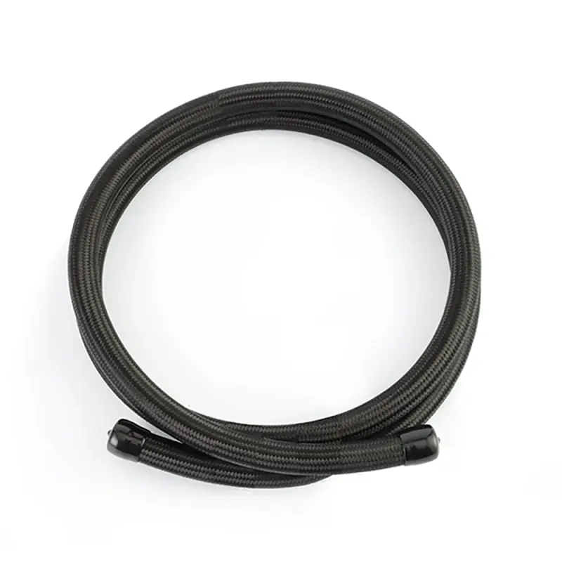 Mishimoto 6Ft Stainless Steel Braided Hose w/ -10AN Fittings - Black (MISMMSBH-1072-CB)