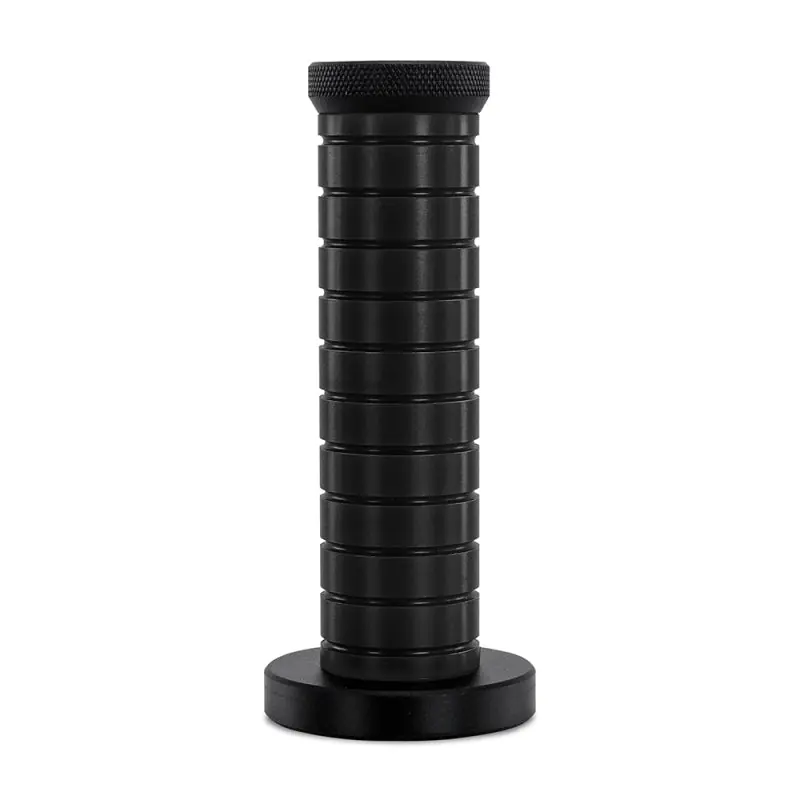 Mishimoto Weighted Grip Shift Knob - Black / Black (MISMMSK-BMXBKBK)