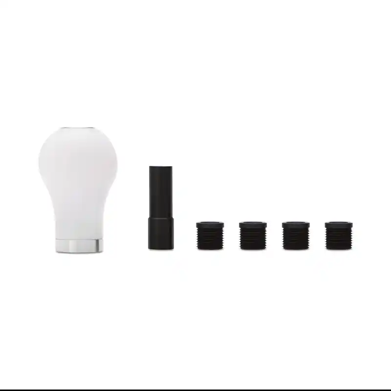 Mishimoto Teardrop Shift Knob - White (MISMMSK-TDP-WH)