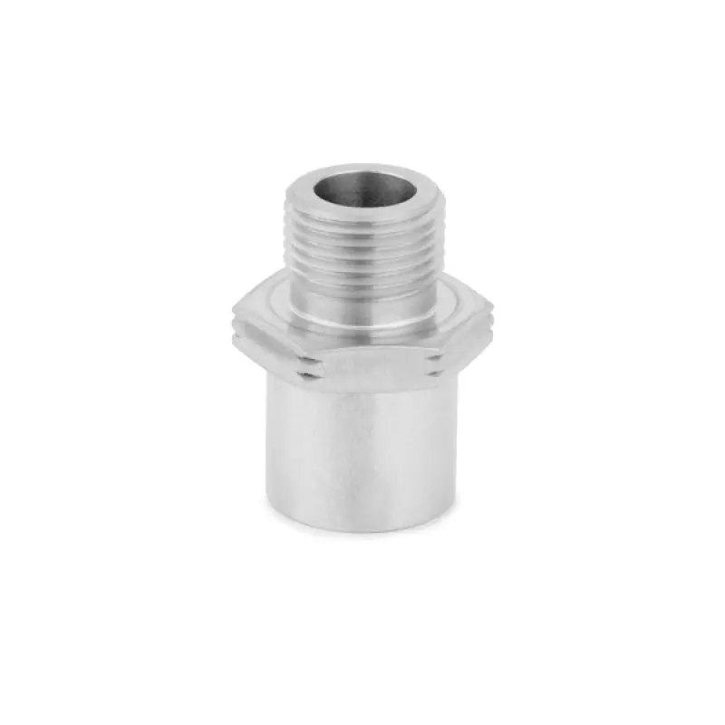 Mishimoto Stainless Steel Sandwich Plate Adapter, 3/4in -16UNF (MISMMSPA-3416)