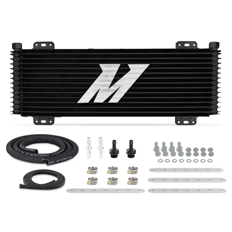 Mishimoto Universal Stacked Plate Trans Cooler 13 Row Black (MISMMTC-SP-13BK)