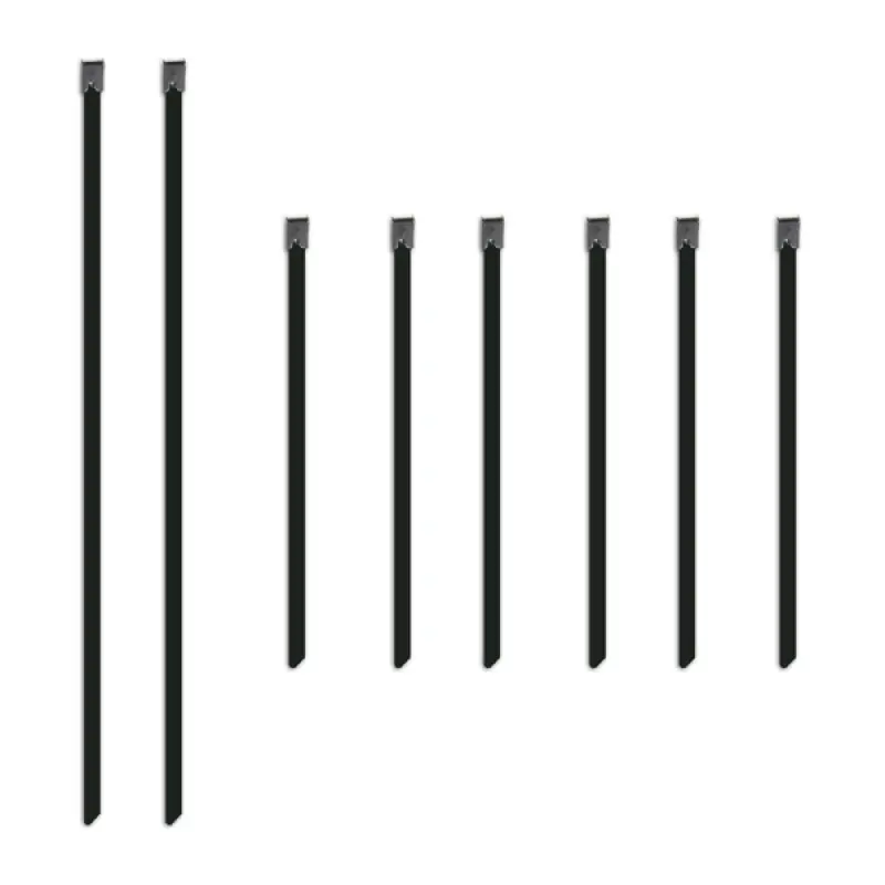 Mishimoto Set of Six 6in & Two 14in Stainless Steel Locking Ties (MISMMTW-TIES)