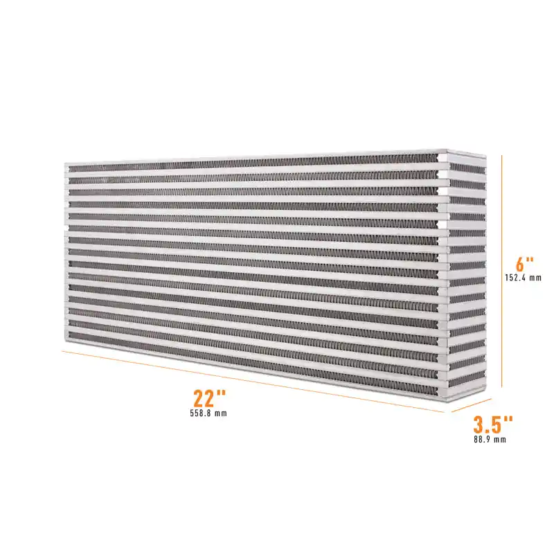 Mishimoto Universal Air-to-Air Intercooler Core - 22in / 6in / 3.5in (MISMMUIC-09)