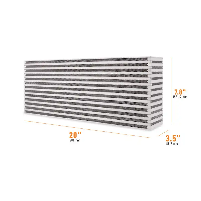Mishimoto Universal Air-to-Air Intercooler Core - 20in / 7.8in / 3.5in (MISMMUIC-14)