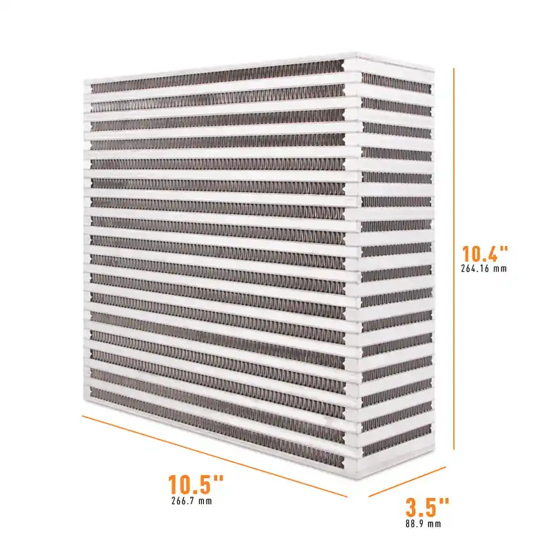 Mishimoto Universal Air-to-Air Intercooler Core - 10.5in / 10.4in / 3.5in (MISMMUIC-21)