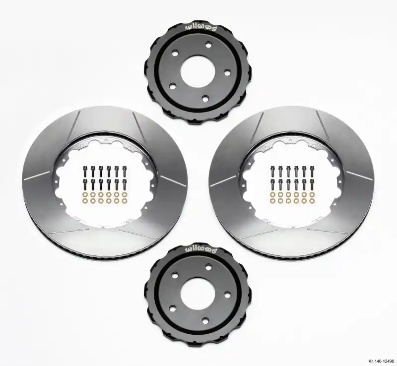 Wilwood Hat/Rotor Kit Front 06-Up Corvette C6-Z06 (2pc Hat/Rtr) (WIL140-12496)