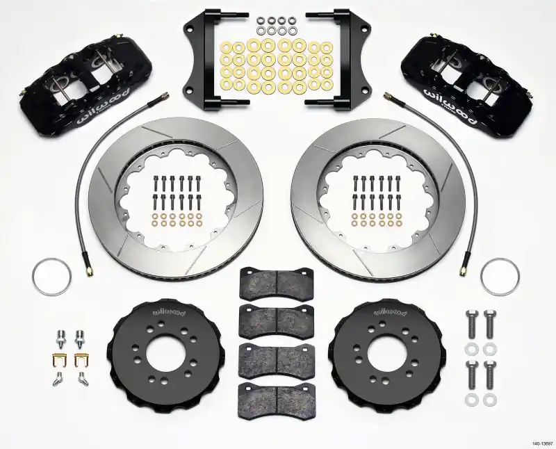 Wilwood AERO6 Front Hat Kit 14.25 2014-Up Corvette C7 w/Lines (WIL140-13697)
