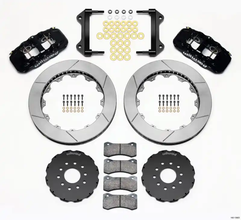Wilwood AERO6 Front Hat Kit 15.00 97-04 Corvette C5/Z06 05-13 C6 (WIL140-13903)