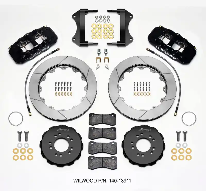 Wilwood AERO6 Front Hat Kit 15.00 2014-up Corvette C7 w/Lines (WIL140-13911)