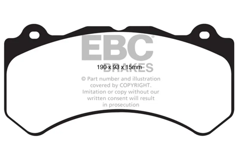 EBC Brakes Bluestuff Street and Track Day Brake Pads (EBCDP51853NDX)