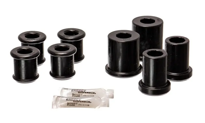 Energy Suspension 04-09 Cadillac XLR/XLR-V / 97-12 Corvette Black Front End C/A Bushing Set (ENG3.3176G)
