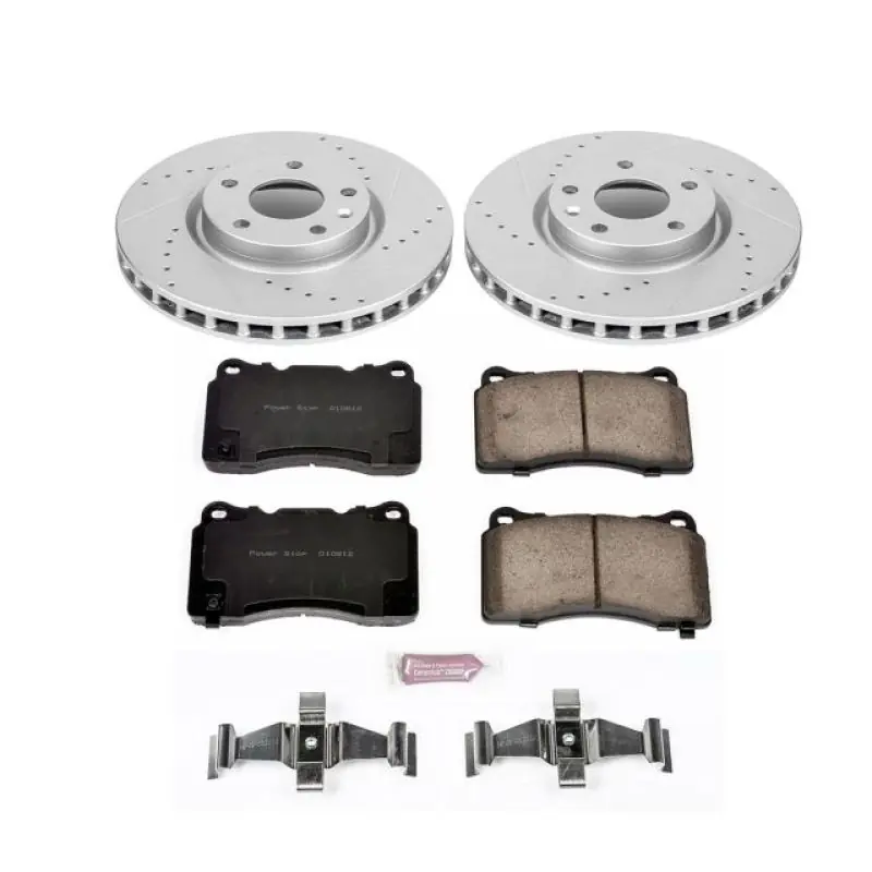 Power Stop 2014 Chevrolet Corvette Front Z23 Evolution Sport Brake Kit (PSBK6528)