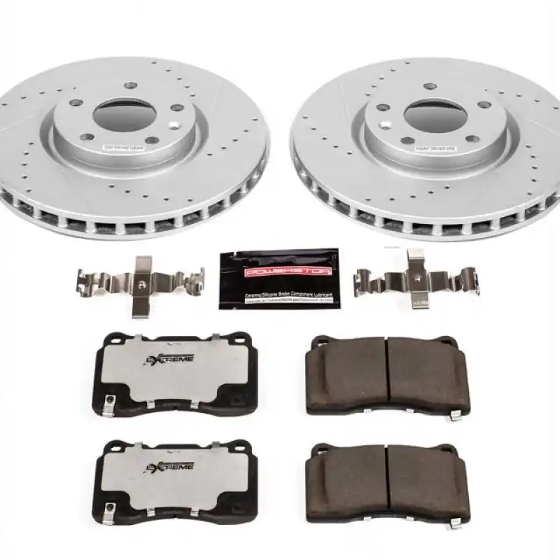 Power Stop 15-19 Chevrolet Corvette Front Z26 Street Warrior Brake Kit (PSBK7290-26)