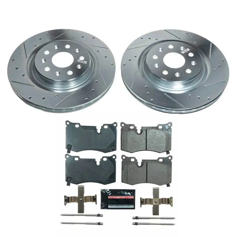 Power Stop 20-21 Chevrolet Corvette Rear Z23 Evolution Brake Kit (PSBK8528)