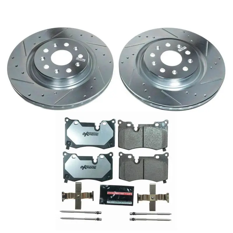 Power Stop 20-21 Chevrolet Corvette Rear Z26 Street Brake Kit (PSBK8528-26)