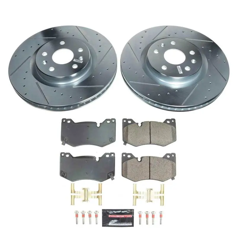 Power Stop 20-21 Chevrolet Corvette Front Z23 Evolution Brake Kit (PSBK8529)