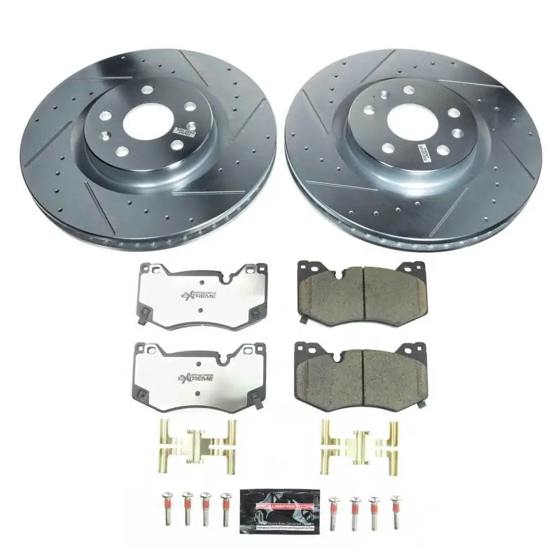Power Stop 20-21 Chevrolet Corvette Front Z26 Street Brake Kit (PSBK8529-26)