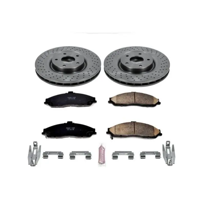 Power Stop 06-09 Cadillac XLR Front Autospecialty Brake Kit (PSBKOE5158)