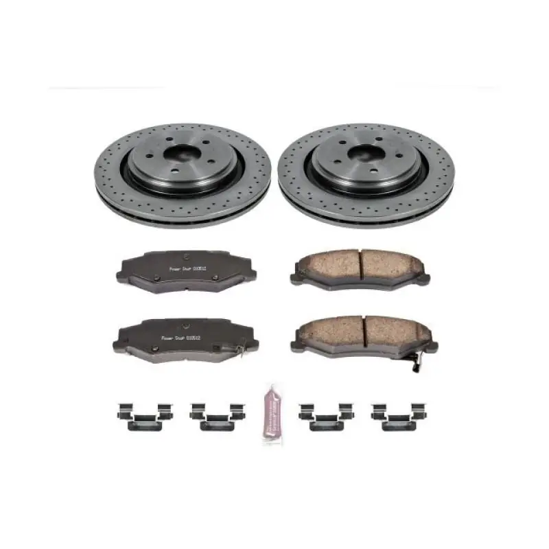 Power Stop 06-09 Cadillac XLR Rear Autospecialty Brake Kit (PSBKOE5159)