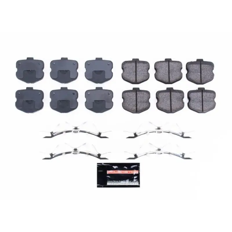 Power Stop 06-13 Chevrolet Corvette Front Z23 Evolution Sport Brake Pads w/Hardware (PSBZ23-1185F)