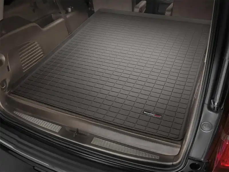 WeatherTech 14-19 Chevrolet Corvette Cargo Liners - Cocoa (WET43673)