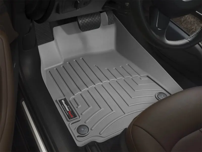 WeatherTech 05-12 Chevrolet Corvette Front FloorLiner - Grey (WET464741)