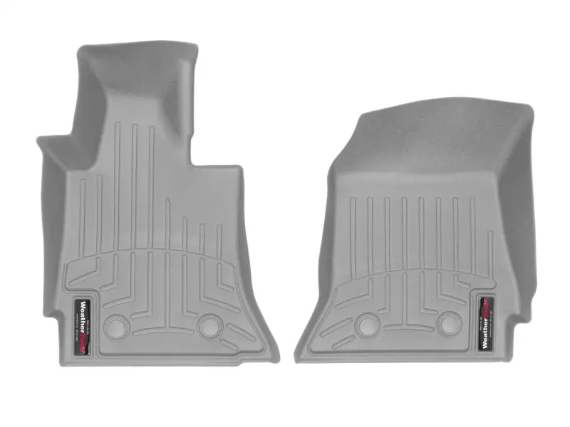 WeatherTech 14+ Chevy Corvette Front FloorLiner - Grey (WET465891)