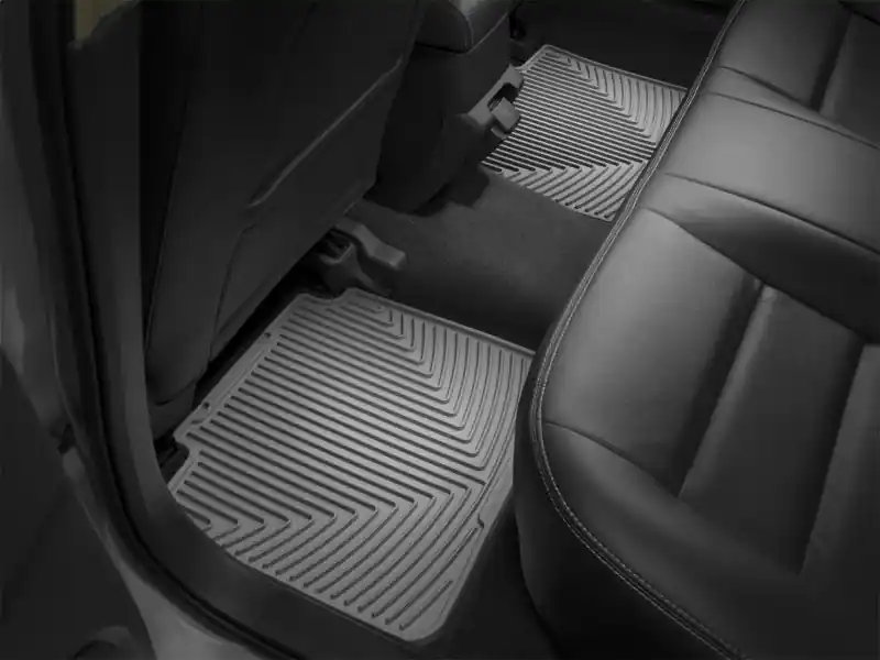 WeatherTech 2020+ Chevrolet Corvette Front Rubber Mats - Grey (WETW553GR)
