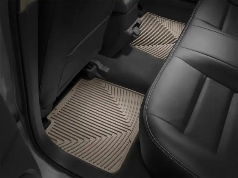 WeatherTech 2020+ Chevrolet Corvette Front Rubber Mats - Tan (WETW553TN)