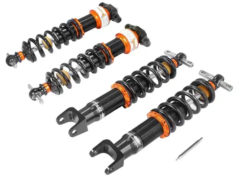 afe Control PFADT Series Featherlight Single Adj. Street/Track Coilover System; Chevy Corvette 14-15 (AFE430-401004-N)
