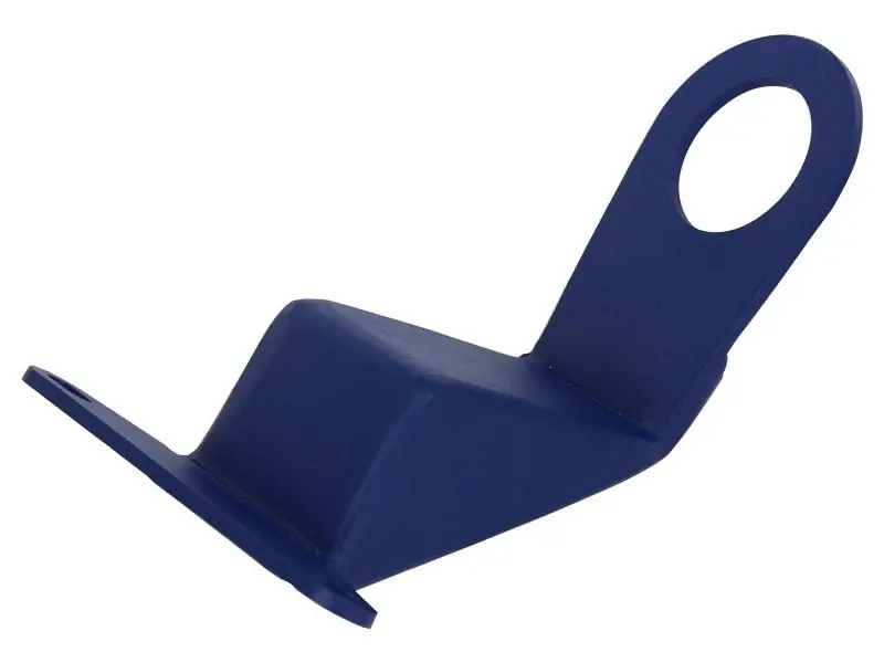 aFe Control Rear Tow Hook Blue 05-13 Chevrolet Corvette (C6) (AFE450-401006-L)