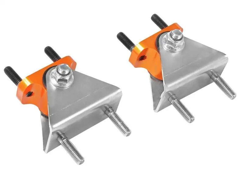 aFe Control PFADT Series Transmission Mount Set; Chevrolet Corvette (C6) 05-13 Orange (AFE450-401008-N)