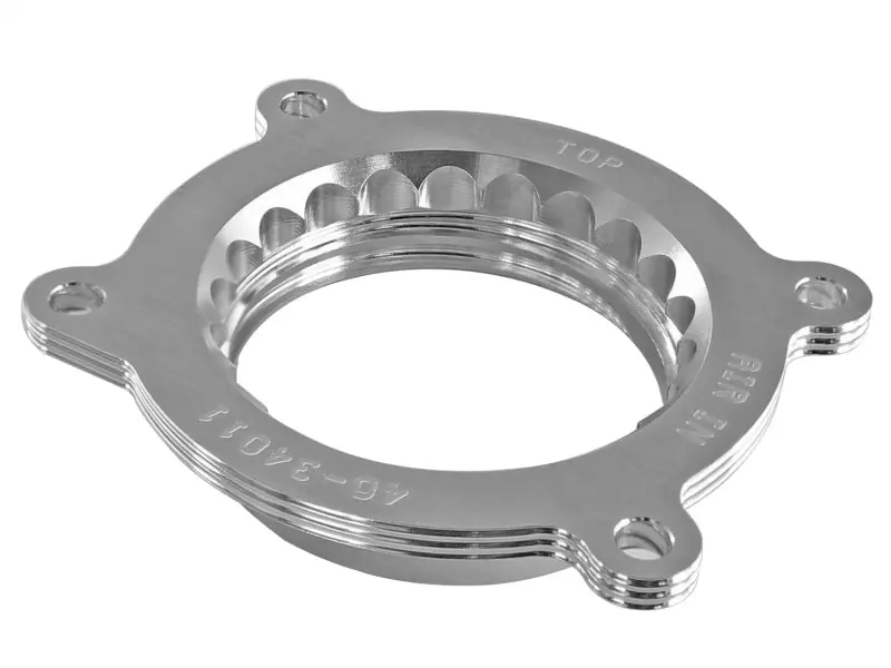 aFe Silver Bullet Throttle Body Spacer 14 Chevrolet Corvette V8 6.2L (AFE46-34011)
