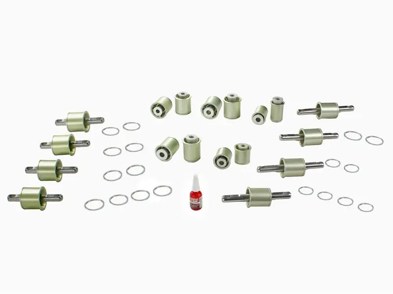 aFe Control PFADT Alum Frame Solid Spherical Control Arm Bearings Set; 06-13 Chevy Corvette C6 Z06 (AFE460-401003-A)