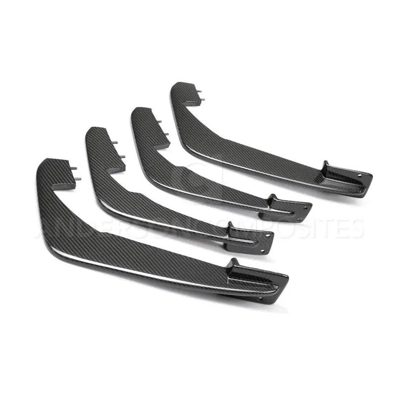 Anderson Composites 20-21 Chevrolet Corvette C8 Stingray Carbon Fiber Rear Diffuser Fins (Set of 4) (ANDAC-RDF20CHC8)
