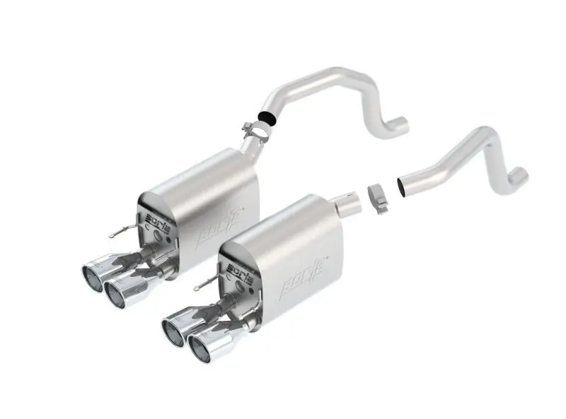 Borla 09-12 Corvette Coupe/Conv 6.2L 8cyl 6spd RWD inS-Type IIin Exhaust (rear section only) (BOR11811)