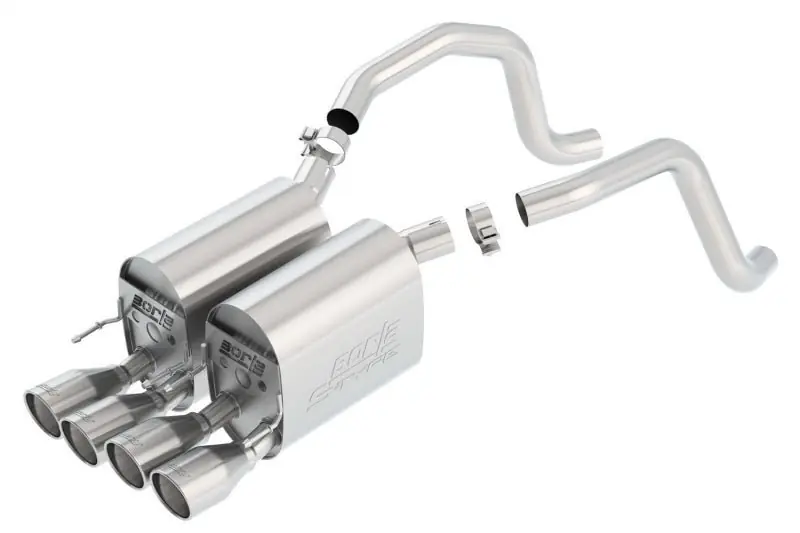 Borla 05-08 Corvette Coupe/Conv 6.0L/6.2L 8cyl AT/MT 6spd S-Type II SS Exhaust (rear section only) (BOR11815)