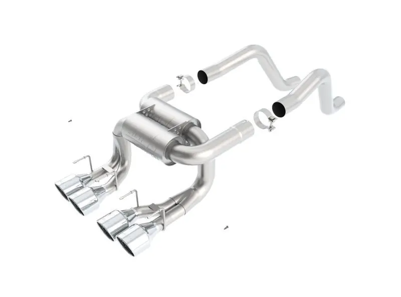 Borla 06-12 Chevrolet Corvette Z06/ZR1 6.2L/7.0L 8cyl Aggressive ATAK Exhaust (rear section only) (BOR11822)