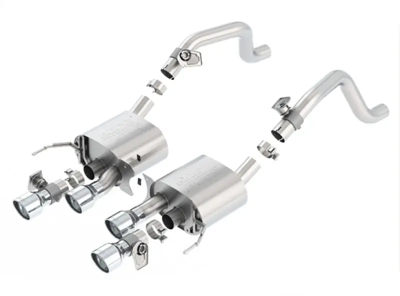 Borla 2014 Chevrolet Corvette C7 6.2L 8cyl ATAK Exhaust w/ NPP Dual Mode (rear section only) (BOR11875)