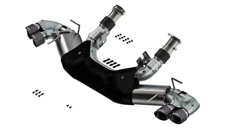 Borla 20-24 Chevy Corvette 6.2L V8 AT w/o NPP 3in S-Type Catback Exhaust - Carbon Fiber Tips (BOR140840CF)