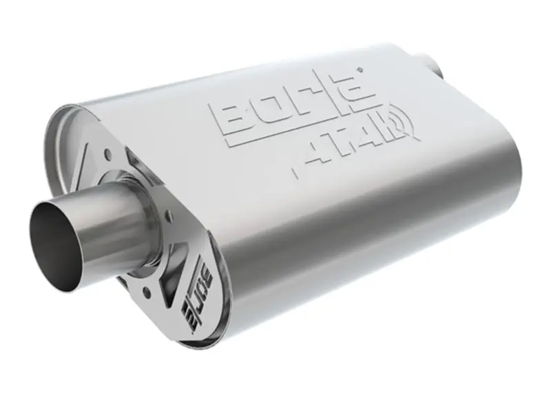 Borla CrateMuffler LS3 ATAK 2.25in Offset/Offset 14inx4.35inx9in Oval Muffler (BOR400945)